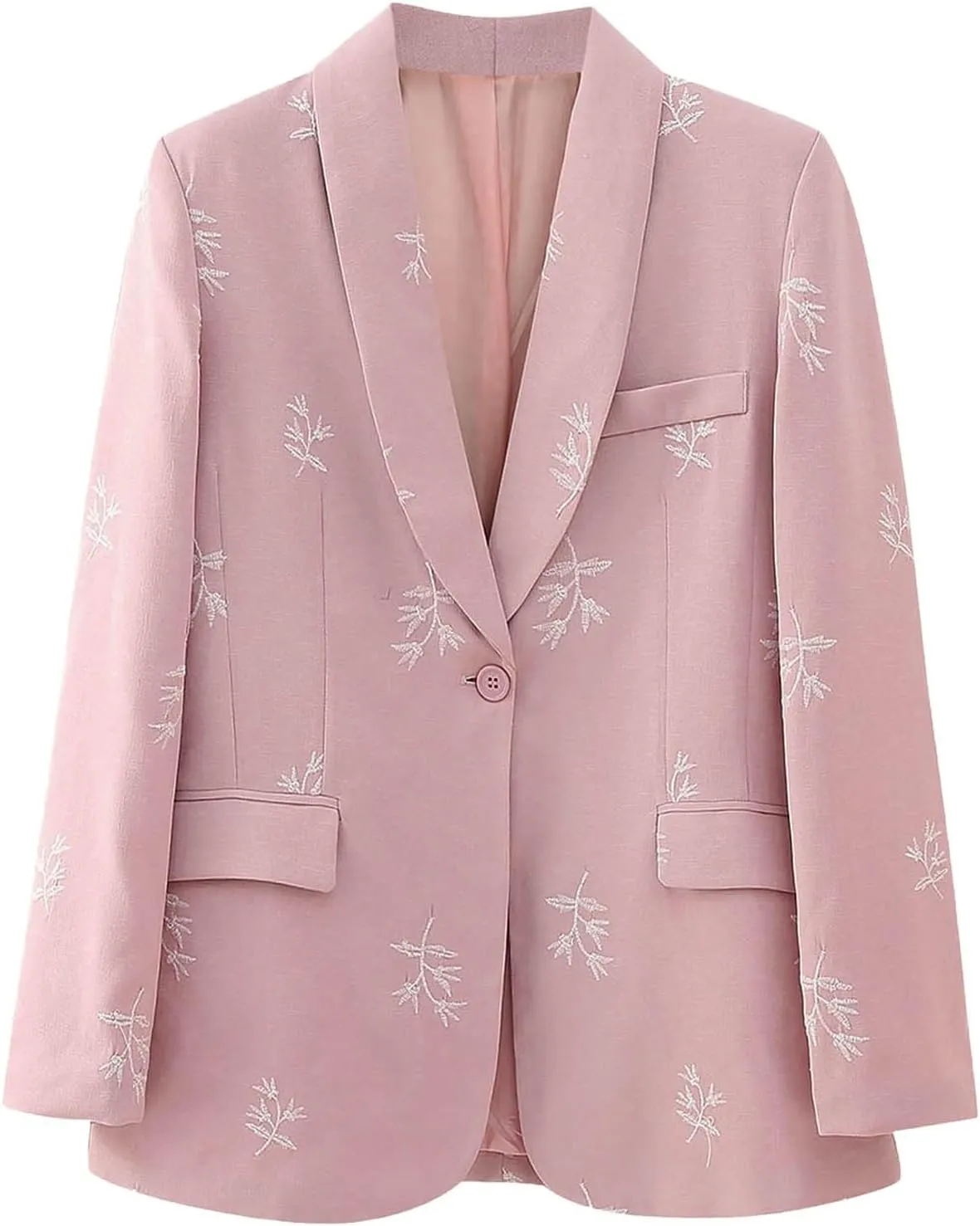 2023 Blazer for Women Long Sleeve Lightweight Blazers Dressy Casual Business Coats Open Front Button Casual Suit Jackets