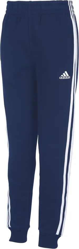 adidas Boys' Big Iconic Tricot Jogger Pants, Collegiate Navy, Medium (10/12 Plus)