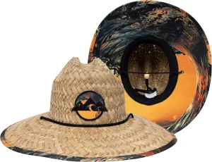 Adult Unisex Beach Straw Large Brim Sun Hat
