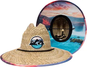 Adult Unisex Beach Straw Large Brim Sun Hat