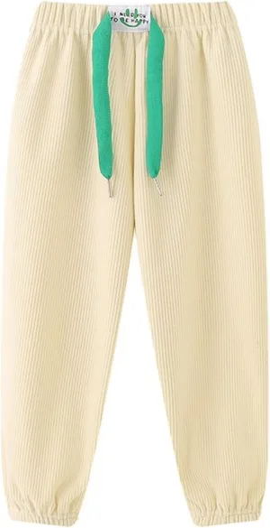 Boys Girls Pants Kids Fall and Winter Casual Sports Model Stripes Sweatpants Joggers Lightweight