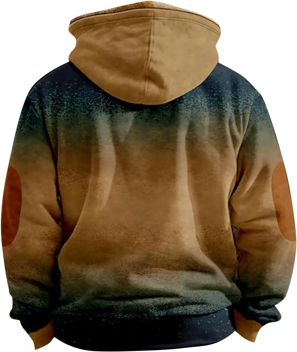 Christmas Hoodies for Men Heavyweight Sherpa Fleece Lined Heavyweight Sweatshirts Plus Size Full Zip Thick Winter Coats