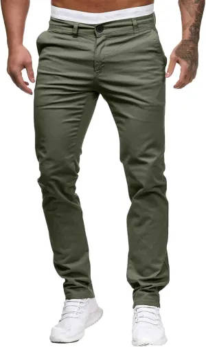 Men Dress Pants Stretch Flat Front Formal Pants Comfy Chino Pants Casual Golf Pants Straight Fit Skinny Jeans Trousers