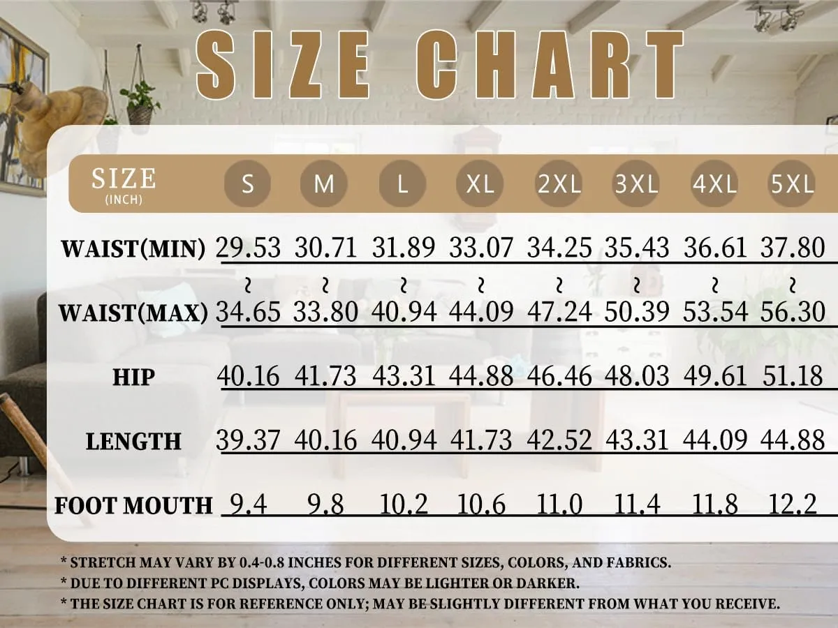 Mencomfy Cargo Pants for Men Plus Size Drawstring Waist Open Bottom Sweatpants with Pockets Loose Fit Workout Pants