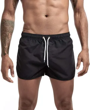 Mens 5 inch Inseam Workout Running Shorts Quick Dry Bodybuilding Athletic Bike Shorts Training Running Gym Short