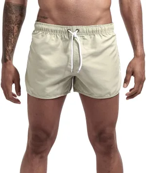Mens 5 inch Inseam Workout Running Shorts Quick Dry Bodybuilding Athletic Bike Shorts Training Running Gym Short