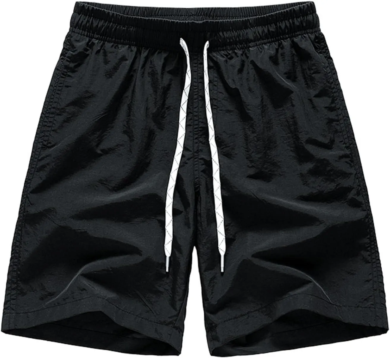 Men's Running Athletic Shorts Lightweight Elastic Waist Quick Dry Gym Workout Shorts Training Running Jogger with Pockets