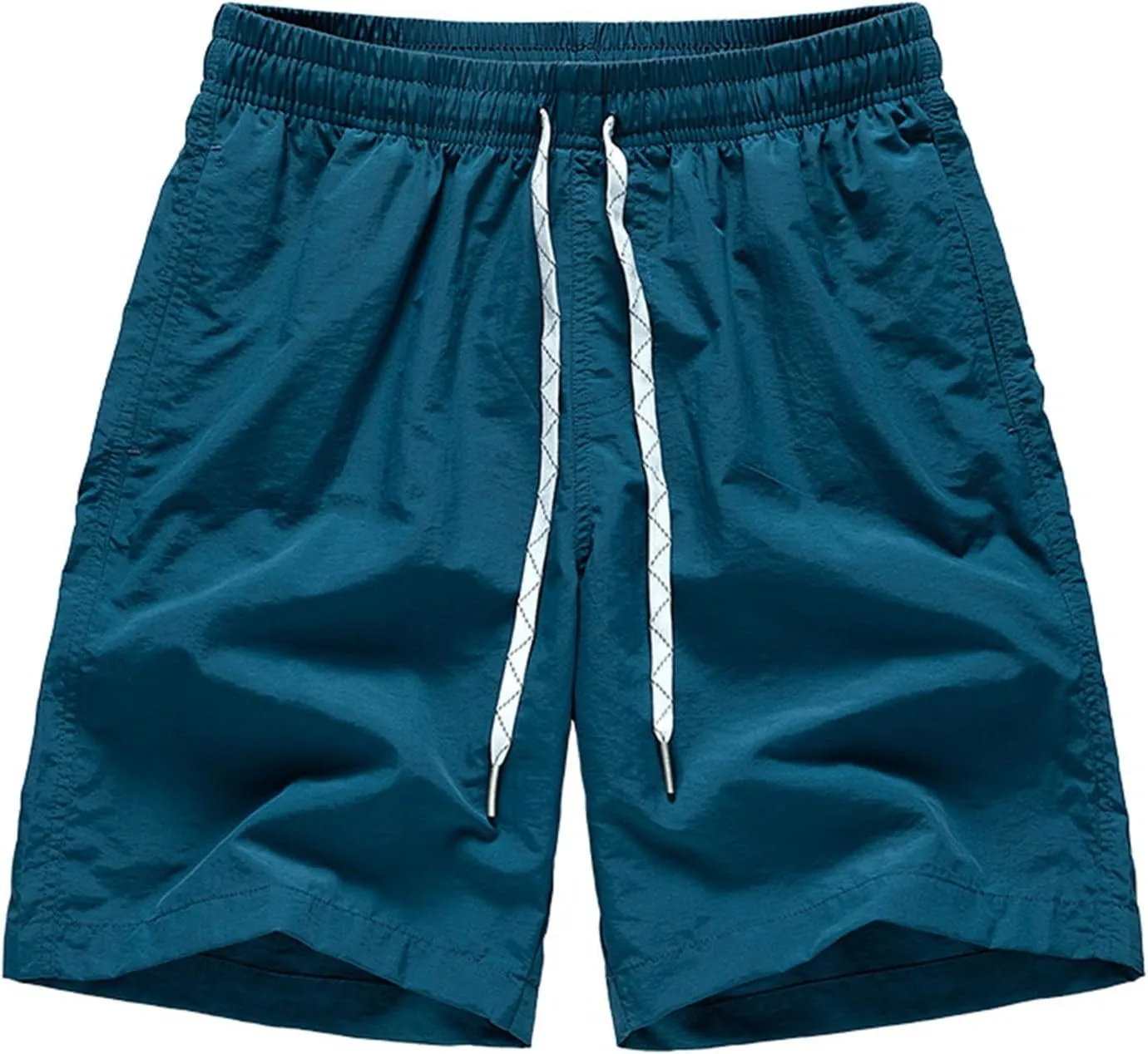Men's Running Athletic Shorts Lightweight Elastic Waist Quick Dry Gym Workout Shorts Training Running Jogger with Pockets