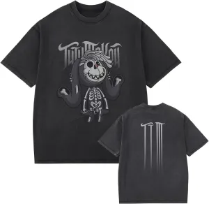 Mens Short Sleeve Tees Oversize Original Graphic Loose Streetwear Hip Hop Summer Unisex T-Shirt Tops