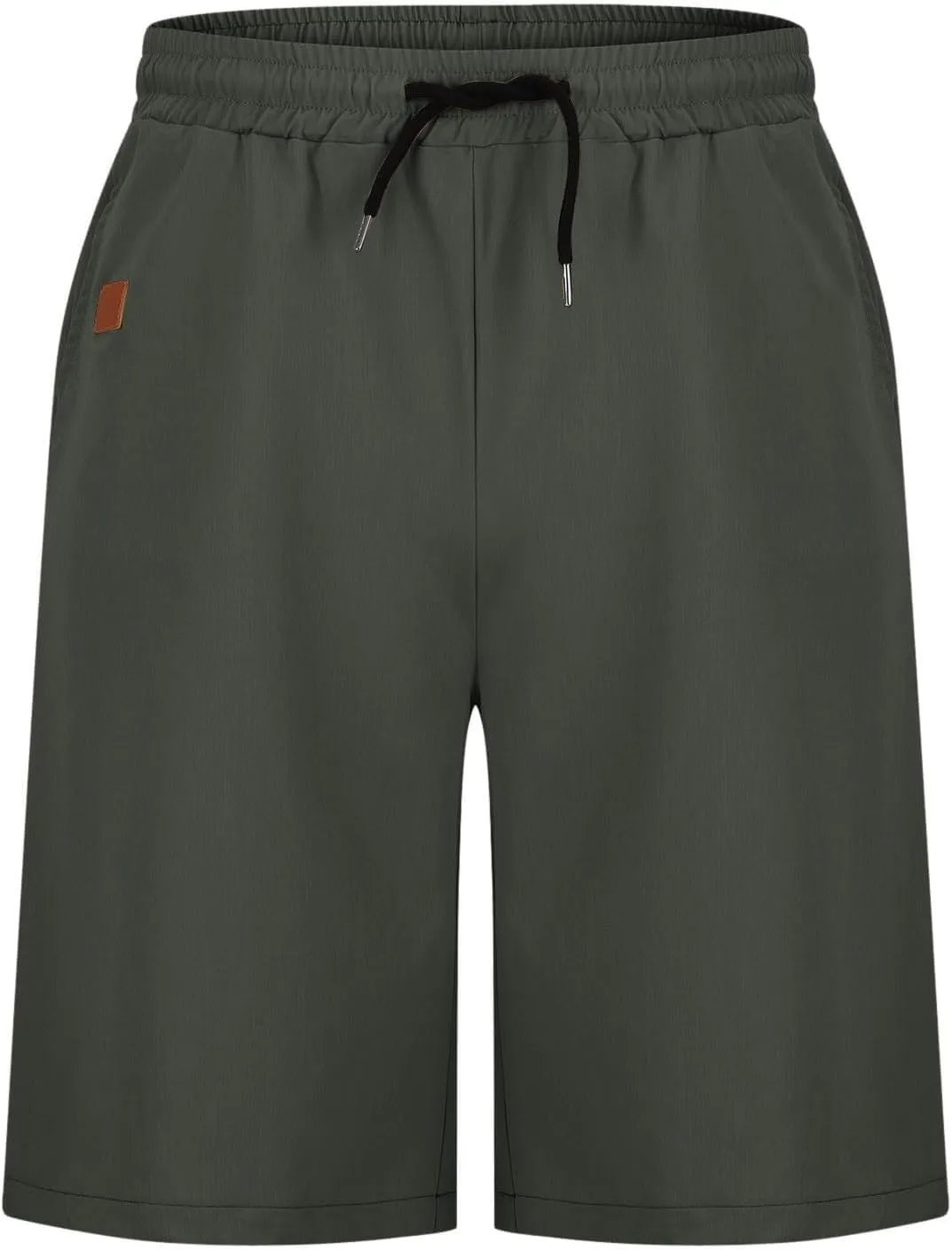 Mens Shorts Casual Drawstring Lounge Shorts Elastic Waist Athletic Summer Shorts Plus Size Running Gym Shorts Pockets