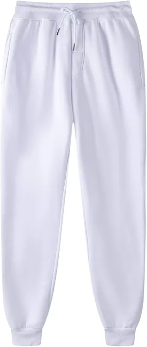 Mens Sweatpants Open Bottom Mens Sweatpants Multi Pockets Solid Color Pants Casual Joggers Leggings Running Work Pants