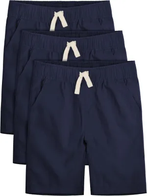 OHD 3 Pack Boys School Uniform Jogger Shorts