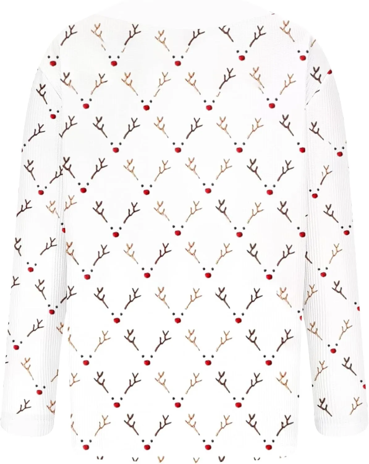 Ugly Christmas Sweater for Women Cute Xmas Open Front Button Down Sweater Cardigans Fall Winter Knitted Outerwear Coat